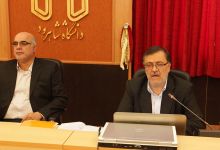 نشست مشاور عالی صندوق نوآوری کشور با مسئولان دانشگاه شاهرود 
